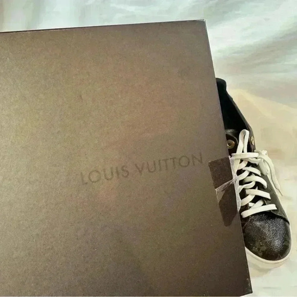 Louis Vuitton Frontrow monogram brown sneakers 40 - Picture 10 of 14